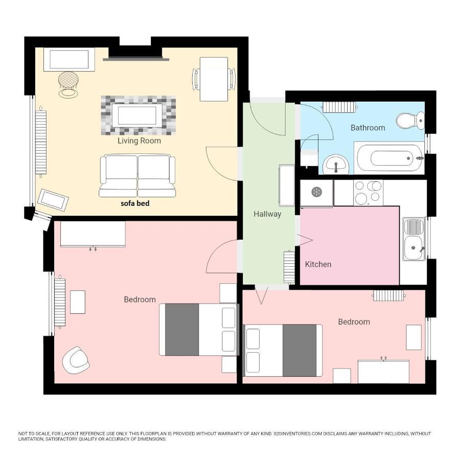 Great Spacious 2 Bedroom Flat Hendon Bagian luar foto